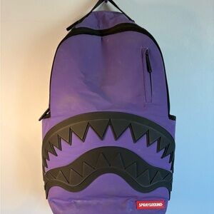 Sprayground Purple Backpack 3M RARE